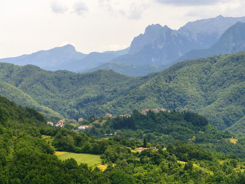Mountains near Garfagnana