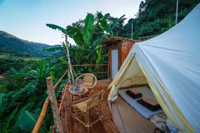 Mountain View Canvas Tent